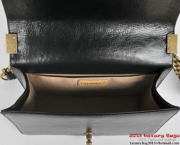 Boy Chanel Flap Shoulder Bag Iridescent Leather A67086 Black Boy Chanel Flap Shoulder Bag Iridescent Leather A67086 Black