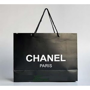 Designer Bags and Shoes Paper Shopper Bag Designer Bags and Shoes Paper Shopper Bag