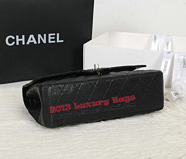 Chanel Classic Flap Bag 2.55 Series Original Cannage Pattern CHA1112 Black Chanel Classic Flap Bag 2.55 Series Original Cannage Pattern CHA1112 Black