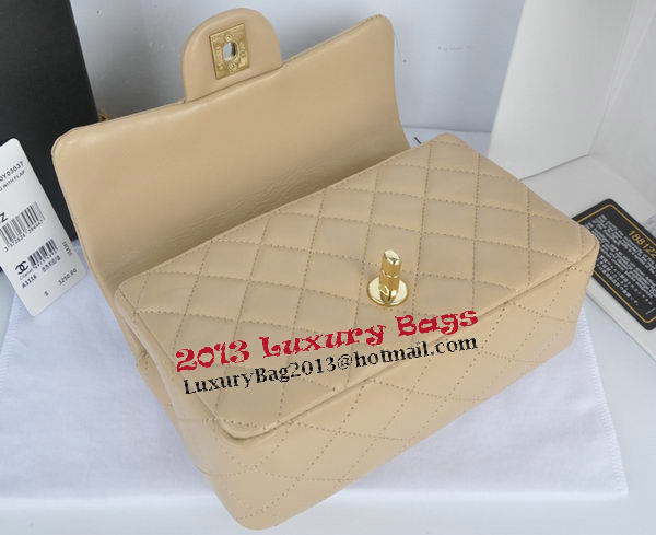 Chanel mini Classic Flap Bag Apricot Original Sheekskin CHA1116 Gold Chanel mini Classic Flap Bag Apricot Original Sheekskin CHA1116 Gold