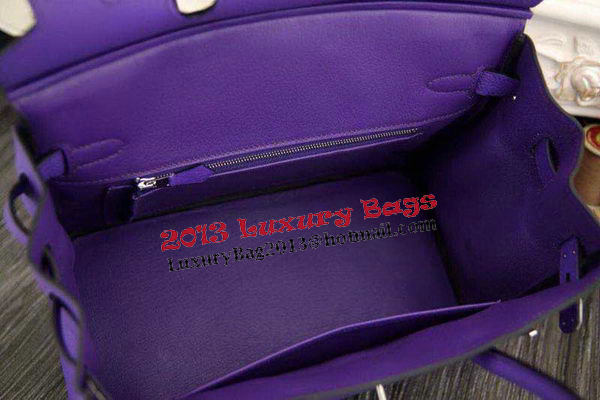 Hermes Birkin 35CM 30CM Tote Bag Original Leather HB35O Lavender Hermes Birkin 35CM 30CM Tote Bag Original Leather HB35O Lavender