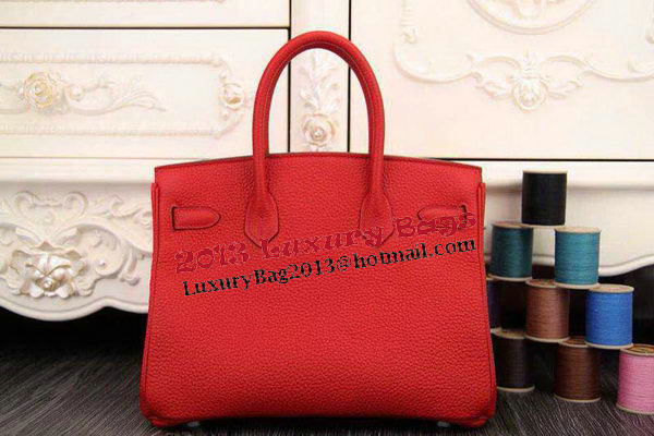 Hermes Birkin 35CM 30CM Tote Bag Original Leather HB35O Red Hermes Birkin 35CM 30CM Tote Bag Original Leather HB35O Red