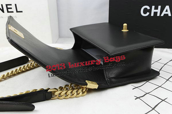 Boy Chanel Flap Bags Original Sheepskin Leather A67025 Black Boy Chanel Flap Bags Original Sheepskin Leather A67025 Black