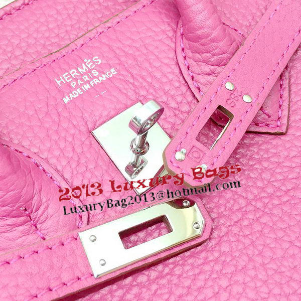 Hermes Birkin 25CM Tote Bag Original Leather H25T Rose Hermes Birkin 25CM Tote Bag Original Leather H25T Rose