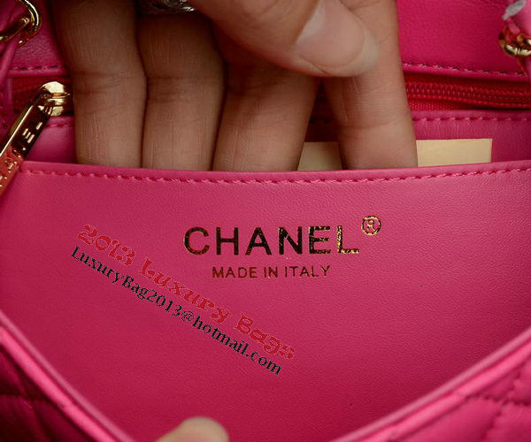 Chanel Classic MINI Flap Bag Rose Sheepskin A37585 Gold Chanel Classic MINI Flap Bag Rose Sheepskin A37585 Gold