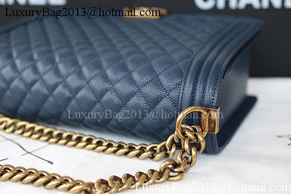 Boy Chanel Flap Shoulder Bag Original Cannage Pattern A67087 Royal Boy Chanel Flap Shoulder Bag Original Cannage Pattern A67087 Royal