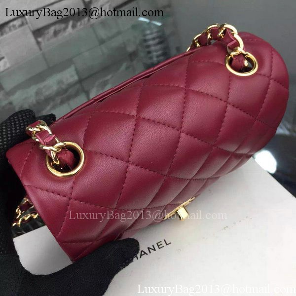 Chanel Classic Flap Bag Original Sheepskin Leather A5171 Burgundy Chanel Classic Flap Bag Original Sheepskin Leather A5171 Burgundy