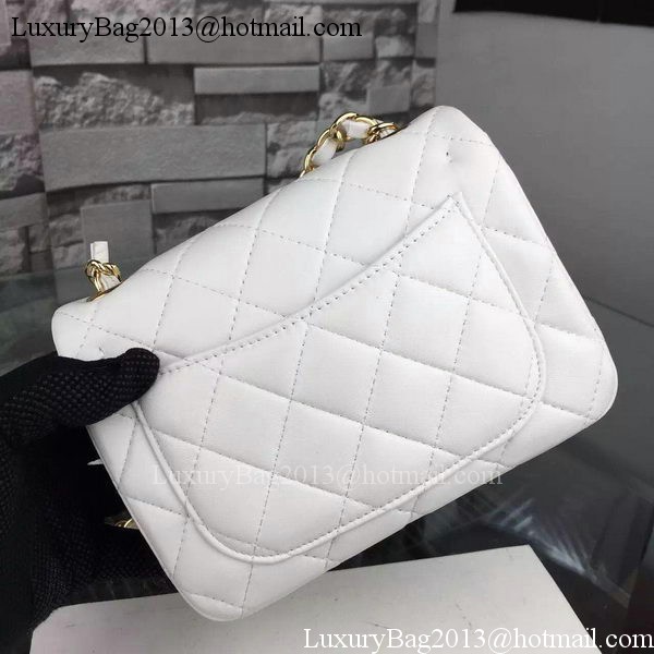 Chanel Classic Flap Bag Original Sheepskin Leather A5171 White Chanel Classic Flap Bag Original Sheepskin Leather A5171 White