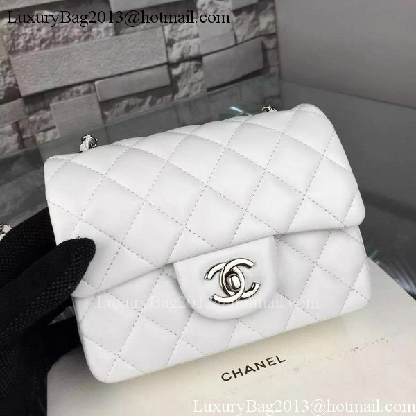 Chanel Classic Flap Bag Original Sheepskin Leather A5171 White Chanel Classic Flap Bag Original Sheepskin Leather A5171 White