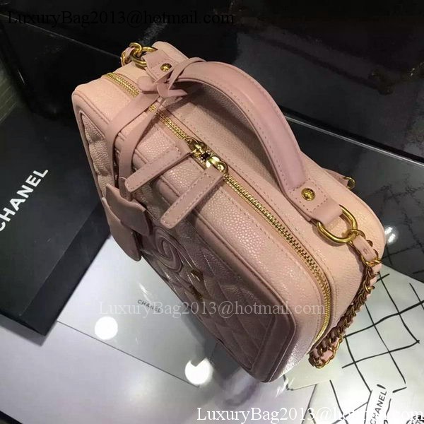 Chanel Shoulder Bag Original Calfskin Leather CHA6678 Pink Chanel Shoulder Bag Original Calfskin Leather CHA6678 Pink