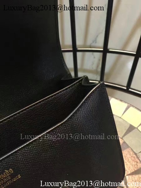 Hermes Constance Bag Calfskin Leather H9978 Black Hermes Constance Bag Calfskin Leather H9978 Black