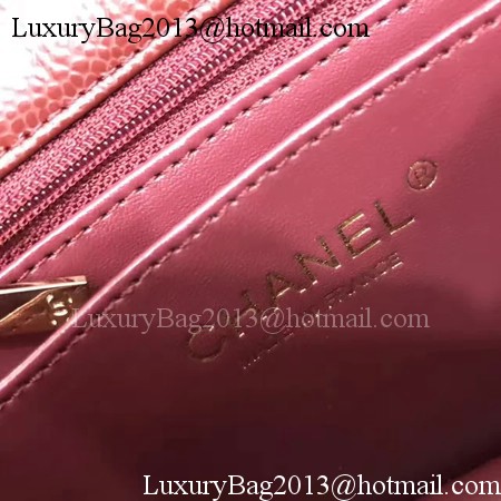 Chanel Classic MINI Flap Bag Original Cannage Pattern A1115 Wine Chanel Classic MINI Flap Bag Original Cannage Pattern A1115 Wine