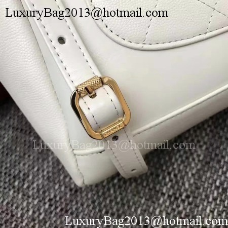 Chanel Original Leather Backpack CHA2590 White Chanel Original Leather Backpack CHA2590 White