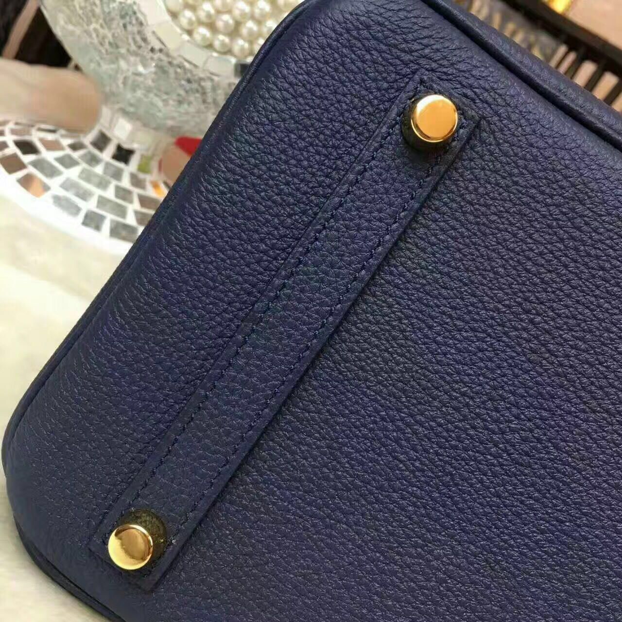 Hermes Birkin Bag Original Leather 17825 Blue Hermes Birkin Bag Original Leather 17825 Blue