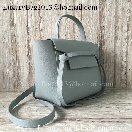 Celine Belt mini Bag Original Leather C98310 Light Blue Celine Belt mini Bag Original Leather C98310 Light Blue