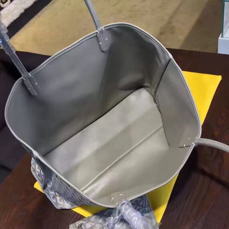 Goyard Y Doodling Calfskin Leather Tote Bag 7901 Grey Goyard Y Doodling Calfskin Leather Tote Bag 7901 Grey