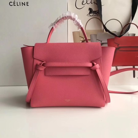 Celine Small Belt Bag Original Leather CL3348 Rose Celine Small Belt Bag Original Leather CL3348 Rose