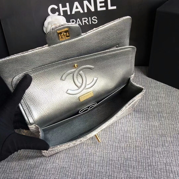 Chanel Original Python Leather Shoulder Bag CF1112U Chanel Original Python Leather Shoulder Bag CF1112U