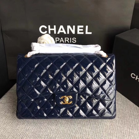 Chanel Classic Flap Bag Original Leather A1113 Royal Chanel Classic Flap Bag Original Leather A1113 Royal