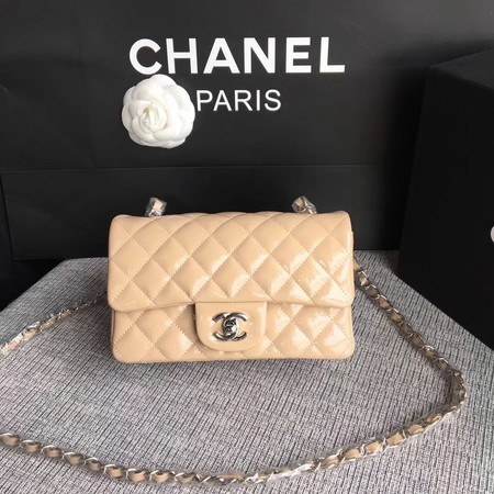 Chanel Classic Flap mini Bag Original Leather A1117 Apricot Chanel Classic Flap mini Bag Original Leather A1117 Apricot