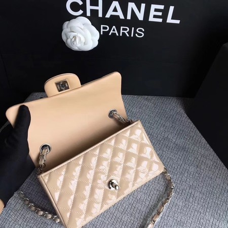 Chanel Classic Flap mini Bag Original Leather A1117 Apricot Chanel Classic Flap mini Bag Original Leather A1117 Apricot