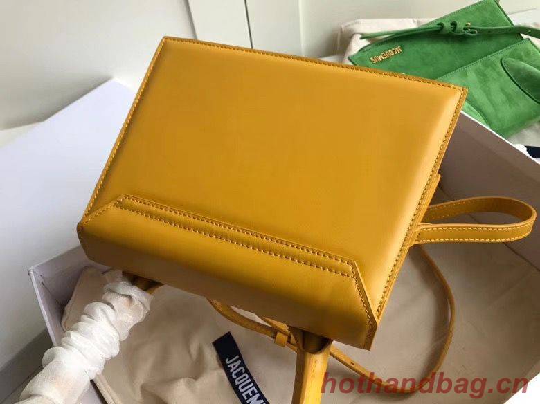 Jacquemus Original Leather Top Handle Bag J76235 Yellow Jacquemus Original Leather Top Handle Bag J76235 Yellow