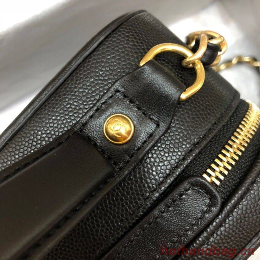 Chanel Cosmetic Bag A93343 black Chanel Cosmetic Bag A93343 black