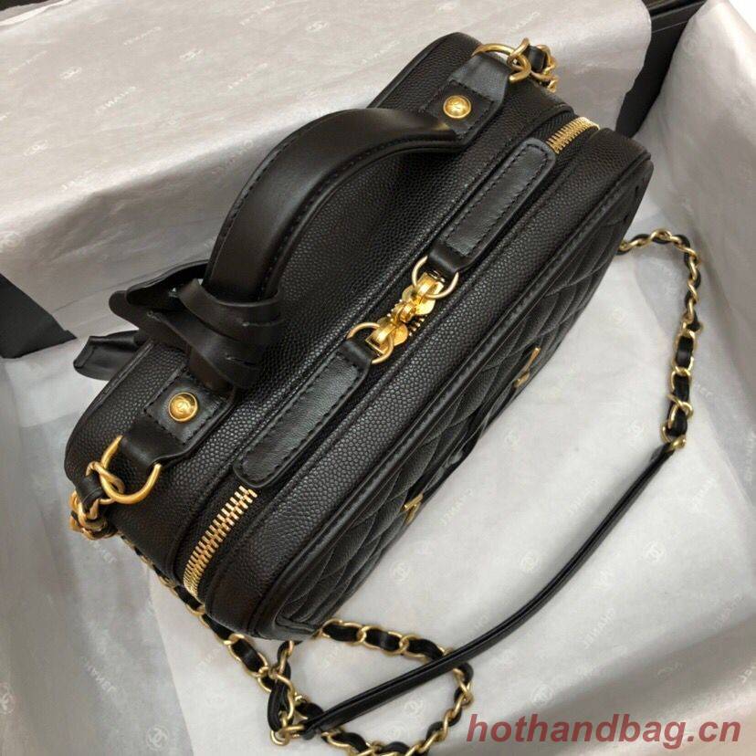 Chanel Cosmetic Bag A93343 black Chanel Cosmetic Bag A93343 black