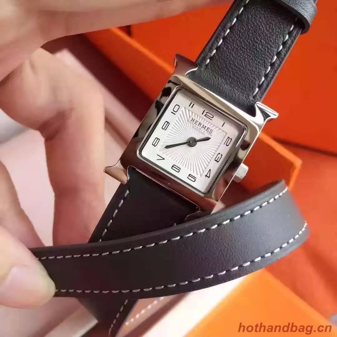 Hermes Watch HM69312 Black Hermes Watch HM69312 Black