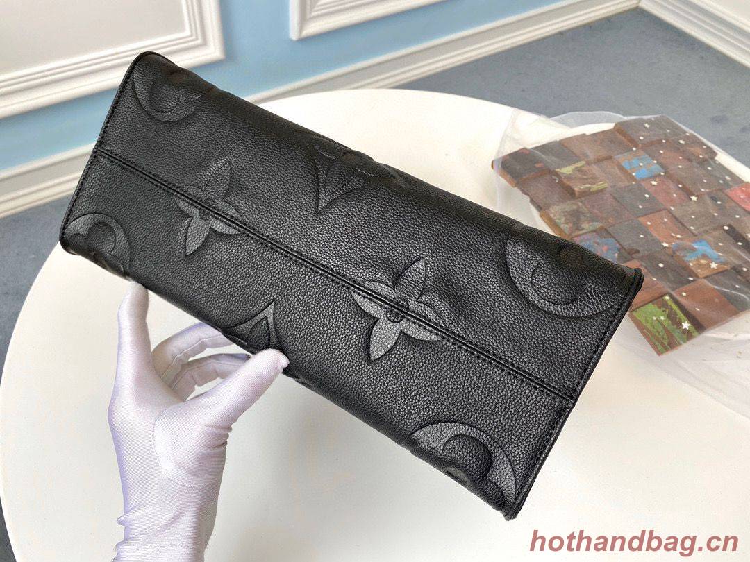 Louis Vuitton ONTHEGO Original Leather Medium Bag M45040 Black Louis Vuitton ONTHEGO Original Leather Medium Bag M45040 Black