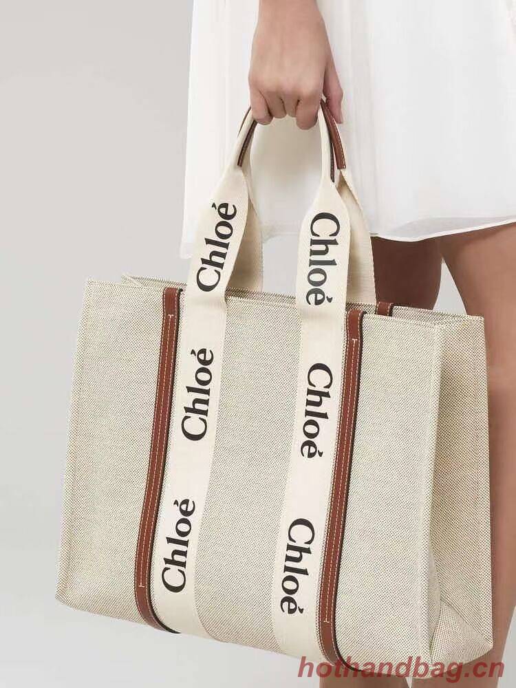 Chloe Cloth & leather 6C026 brown Chloe Cloth & leather 6C026 brown