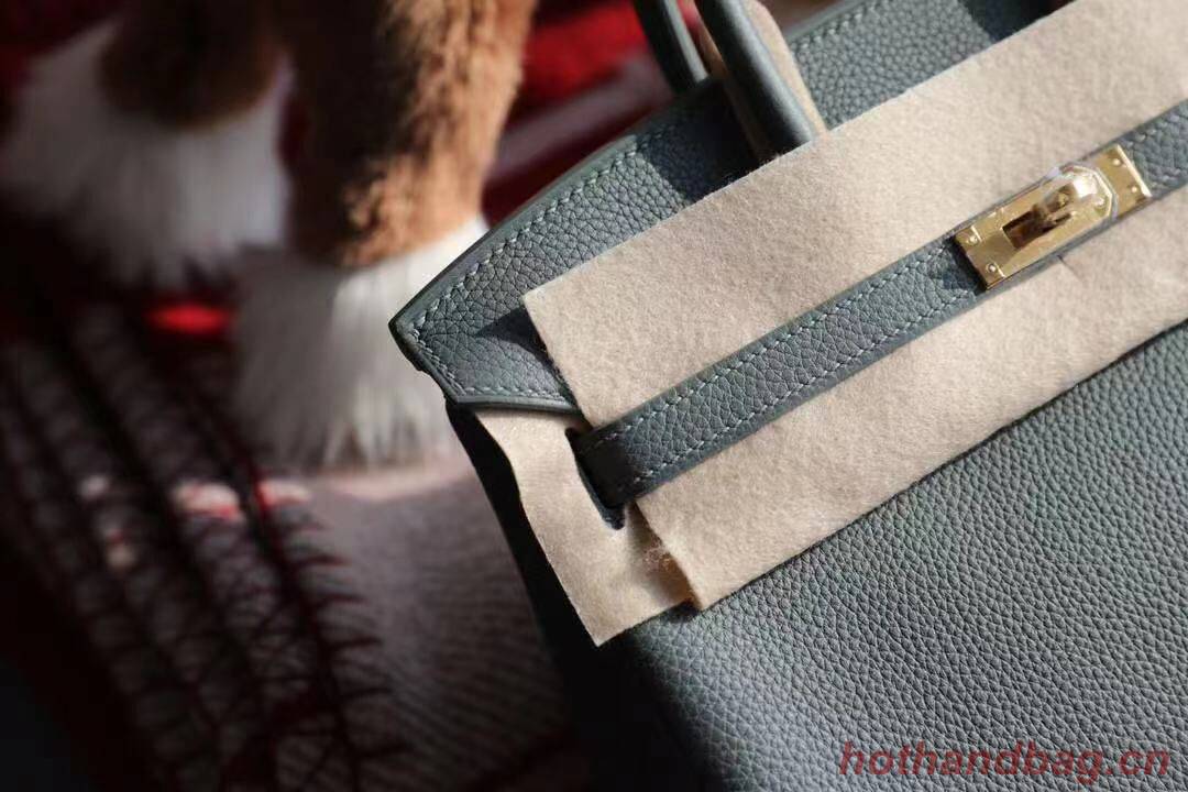 Hermes Birkin Bag Original Leather 35CM 17825 Almond Green Hermes Birkin Bag Original Leather 35CM 17825 Almond Green