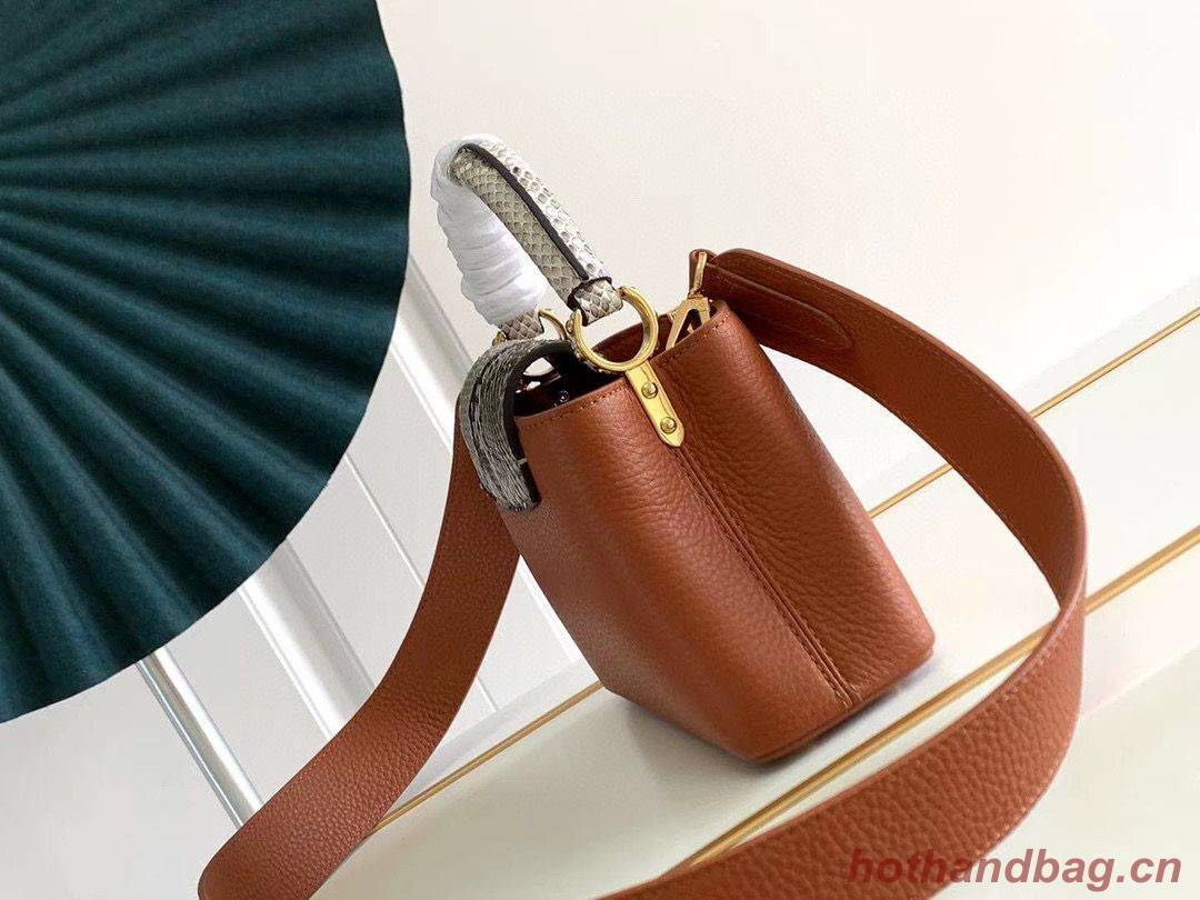 Louis Vuitton CAPUCINES Original Leather PM M96467 Brown Louis Vuitton CAPUCINES Original Leather PM M96467 Brown