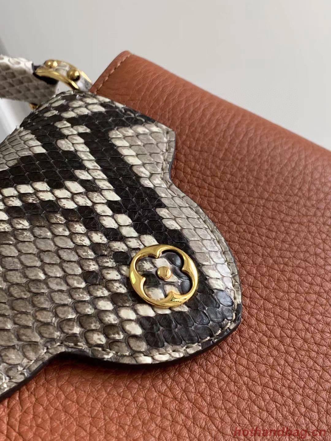 Louis Vuitton CAPUCINES Original Leather PM M96467 Brown Louis Vuitton CAPUCINES Original Leather PM M96467 Brown