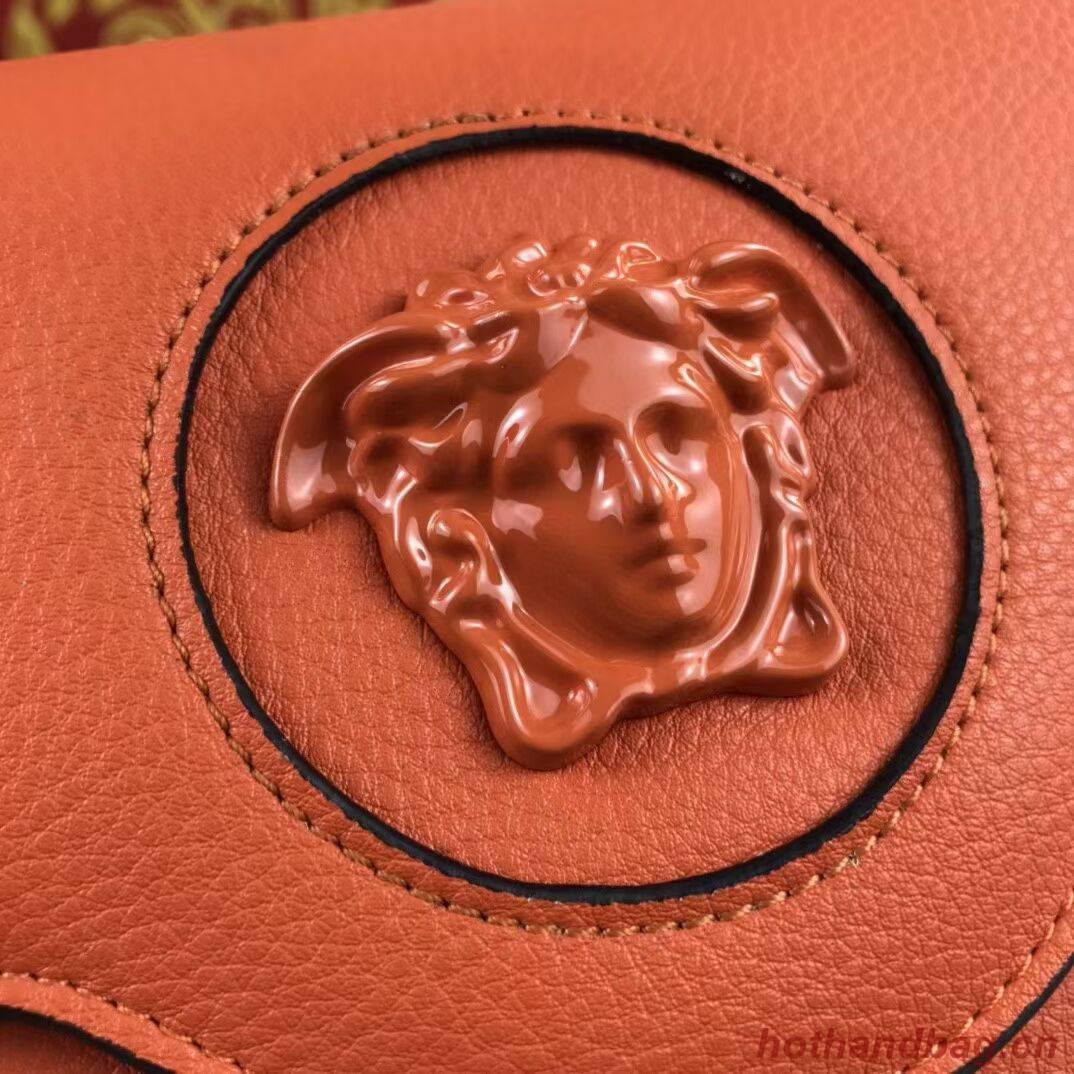Versace Original Calfskin Leather Bag FS1040 orange Versace Original Calfskin Leather Bag FS1040 orange