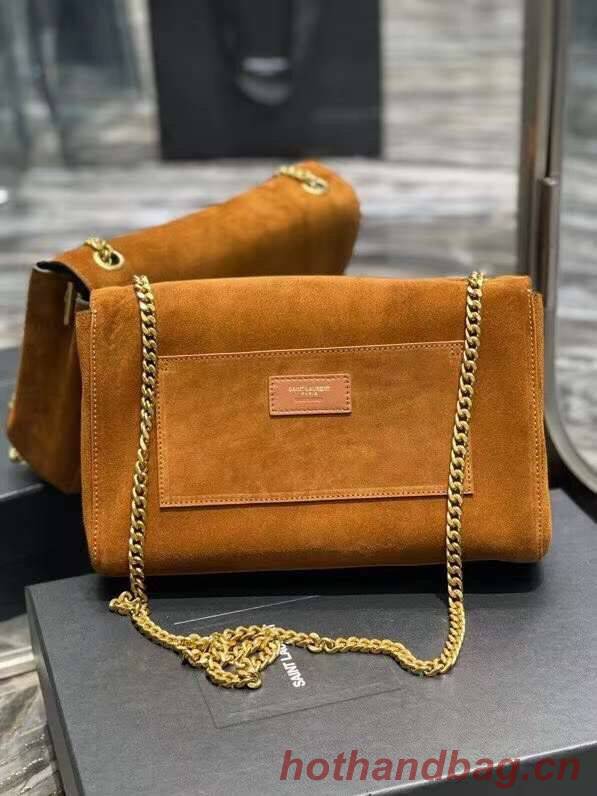 Yves Saint Laurent KATE MEDIUM REVERSIBLE IN SUEDE AND CROCODILE-EMBOSSED LEATHER 55380424 Yves Saint Laurent KATE MEDIUM REVERSIBLE IN SUEDE AND CROCODILE-EMBOSSED LEATHER 55380424