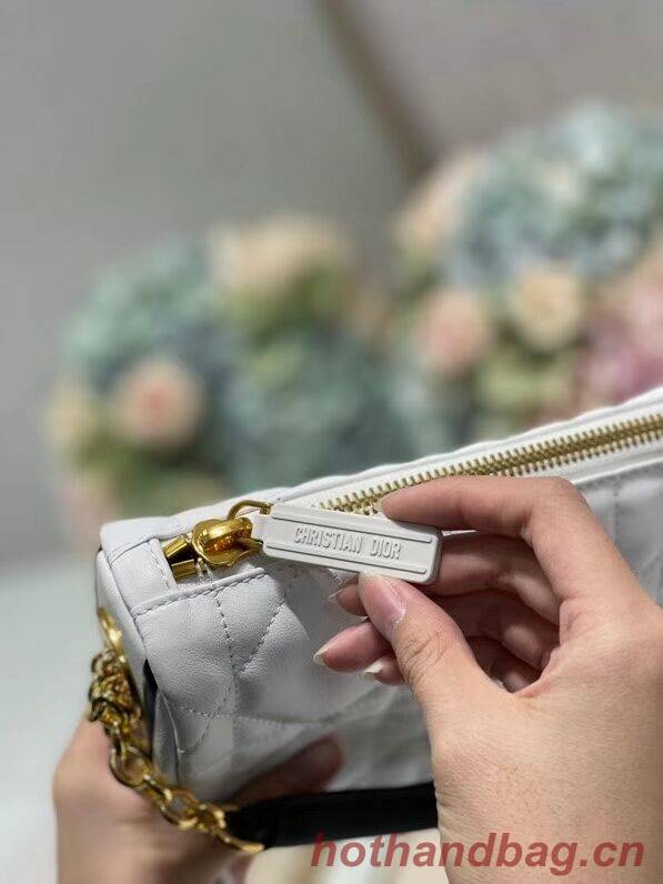DIOR Shoulder Bag Cannage Lambskin C0617 white DIOR Shoulder Bag Cannage Lambskin C0617 white