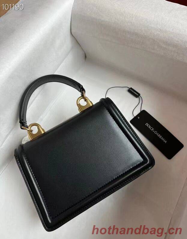 Dolce & Gabbana Origianl Leather Shoulder Bag 4011 black Dolce & Gabbana Origianl Leather Shoulder Bag 4011 black
