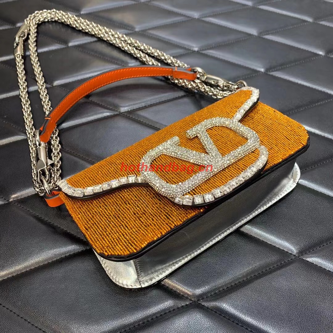 VALENTINO MINI LOCO imitation crystal shoulder bag WB0K55 VALENTINO MINI LOCO imitation crystal shoulder bag WB0K55