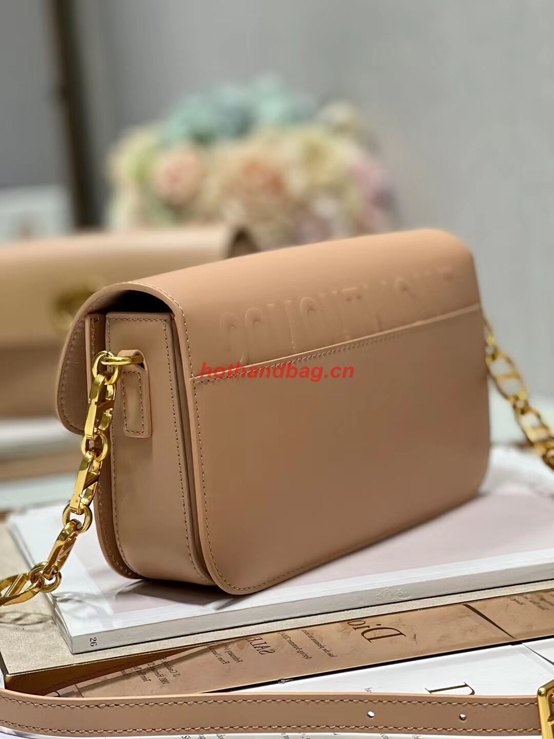 Dior 30 MONTAIGNE AVENUE BAG Dusty Box Calfskin M9260 PINK Dior 30 MONTAIGNE AVENUE BAG Dusty Box Calfskin M9260 PINK