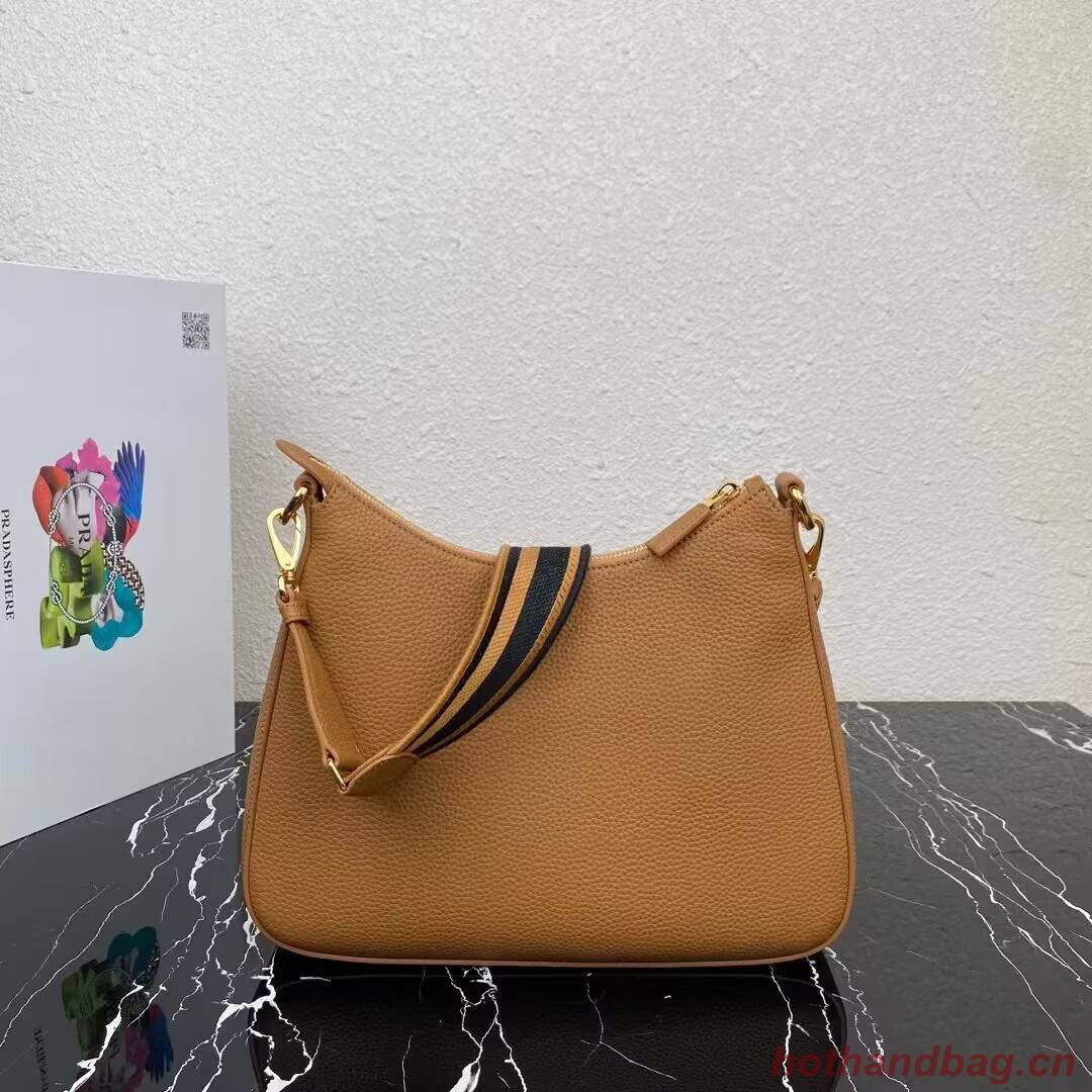 Prada Leather shoulder bag 1BC178 Caramel Prada Leather shoulder bag 1BC178 Caramel