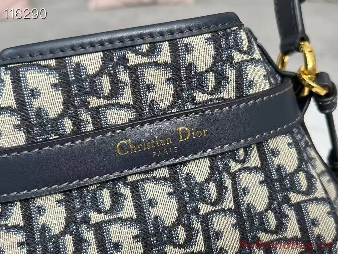 MEDIUM CEST DIOR BAG Blue Dior Oblique Jacquard M2271UTZQ MEDIUM CEST DIOR BAG Blue Dior Oblique Jacquard M2271UTZQ