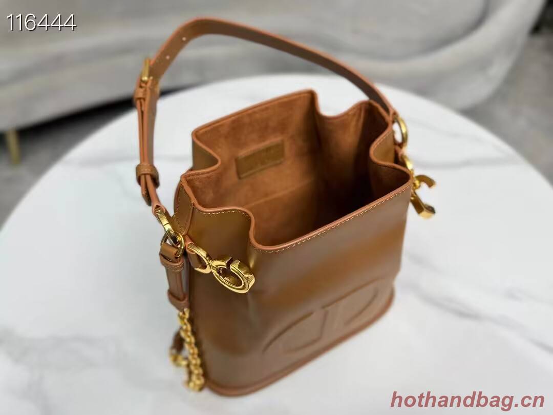 MEDIUM CEST DIOR BAG CD-Embossed Calfskin M2271UBHA brown MEDIUM CEST DIOR BAG CD-Embossed Calfskin M2271UBHA brown
