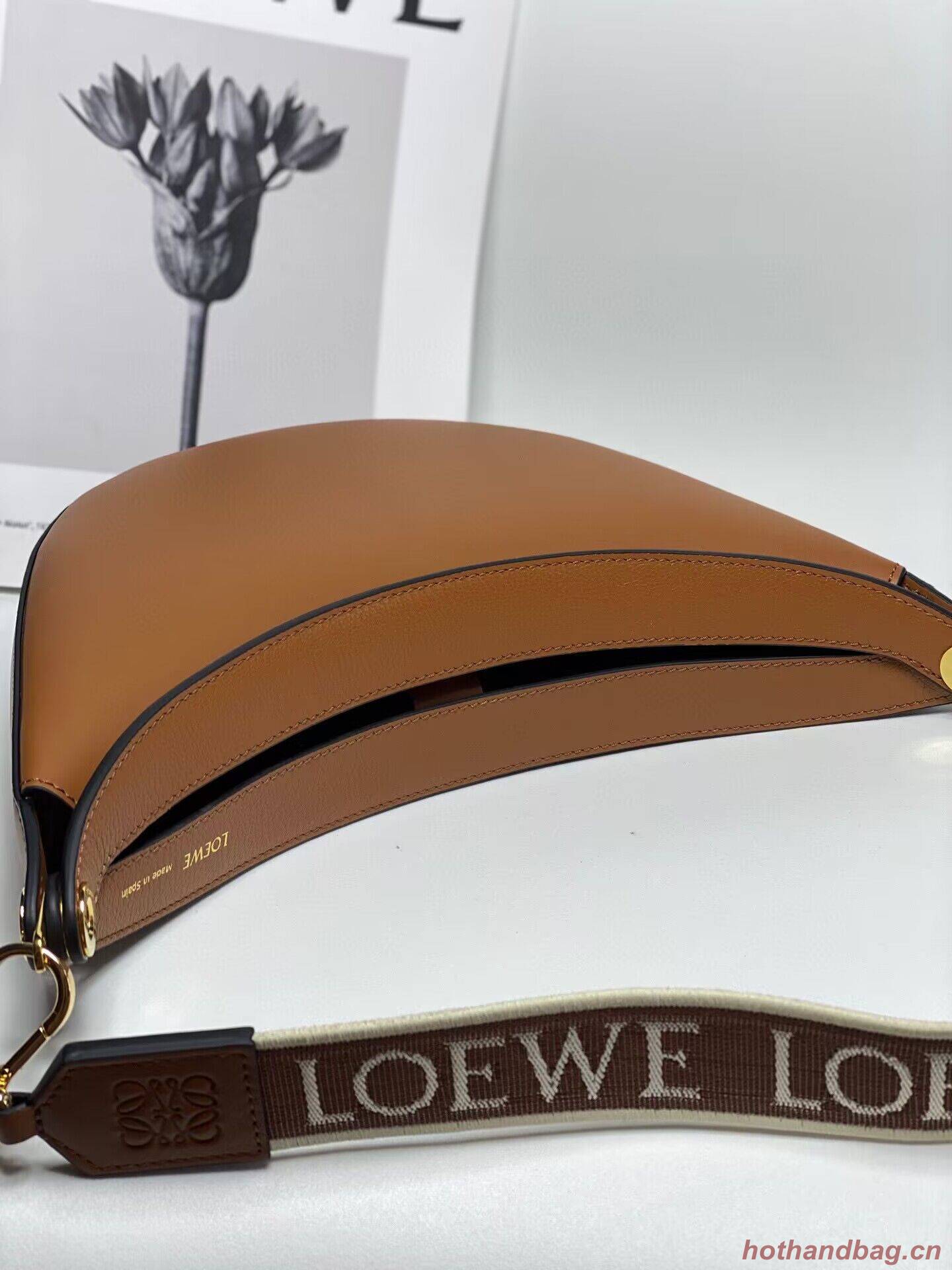Loewe Original Leather Shoulder Handbag 3073 Brown Loewe Original Leather Shoulder Handbag 3073 Brown