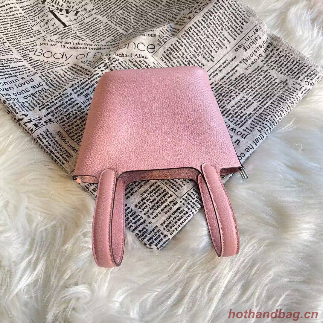 Hermes Mini Picotin 14 Lock Bags Original Togo Leather PL5302 Pink Hermes Mini Picotin 14 Lock Bags Original Togo Leather PL5302 Pink