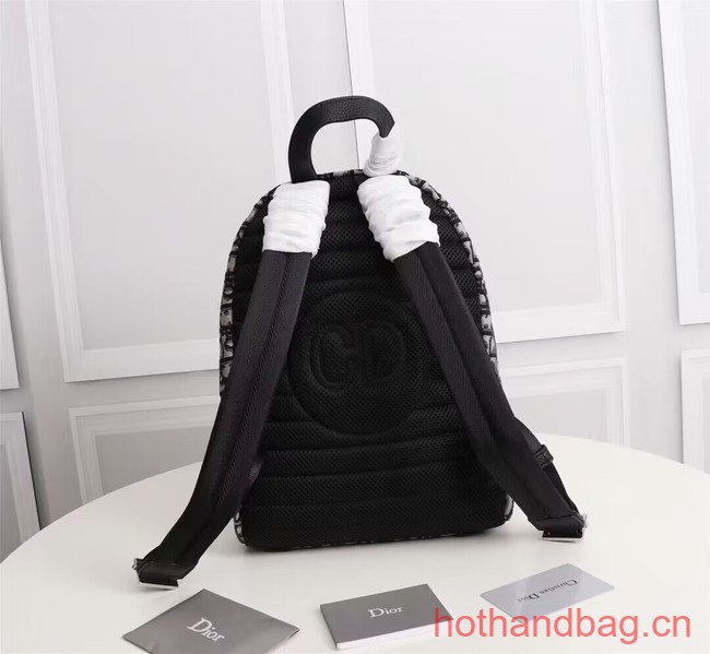 DIOR BACKPACK Beige and Black Dior Oblique Jacquard CM1089 DIOR BACKPACK Beige and Black Dior Oblique Jacquard CM1089