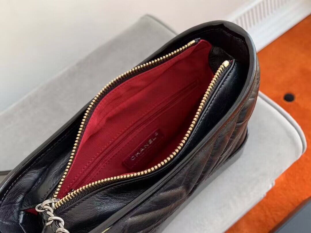 Chanel gabrielle small hobo bag A91810 Black Chanel gabrielle small hobo bag A91810 Black