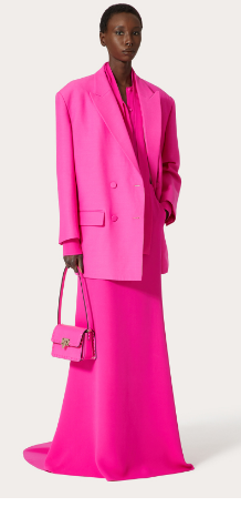 VALENTINO GARAVANI ROCKSTUD23 Small calfskin bag ZS098 pink VALENTINO GARAVANI ROCKSTUD23 Small calfskin bag ZS098 pink