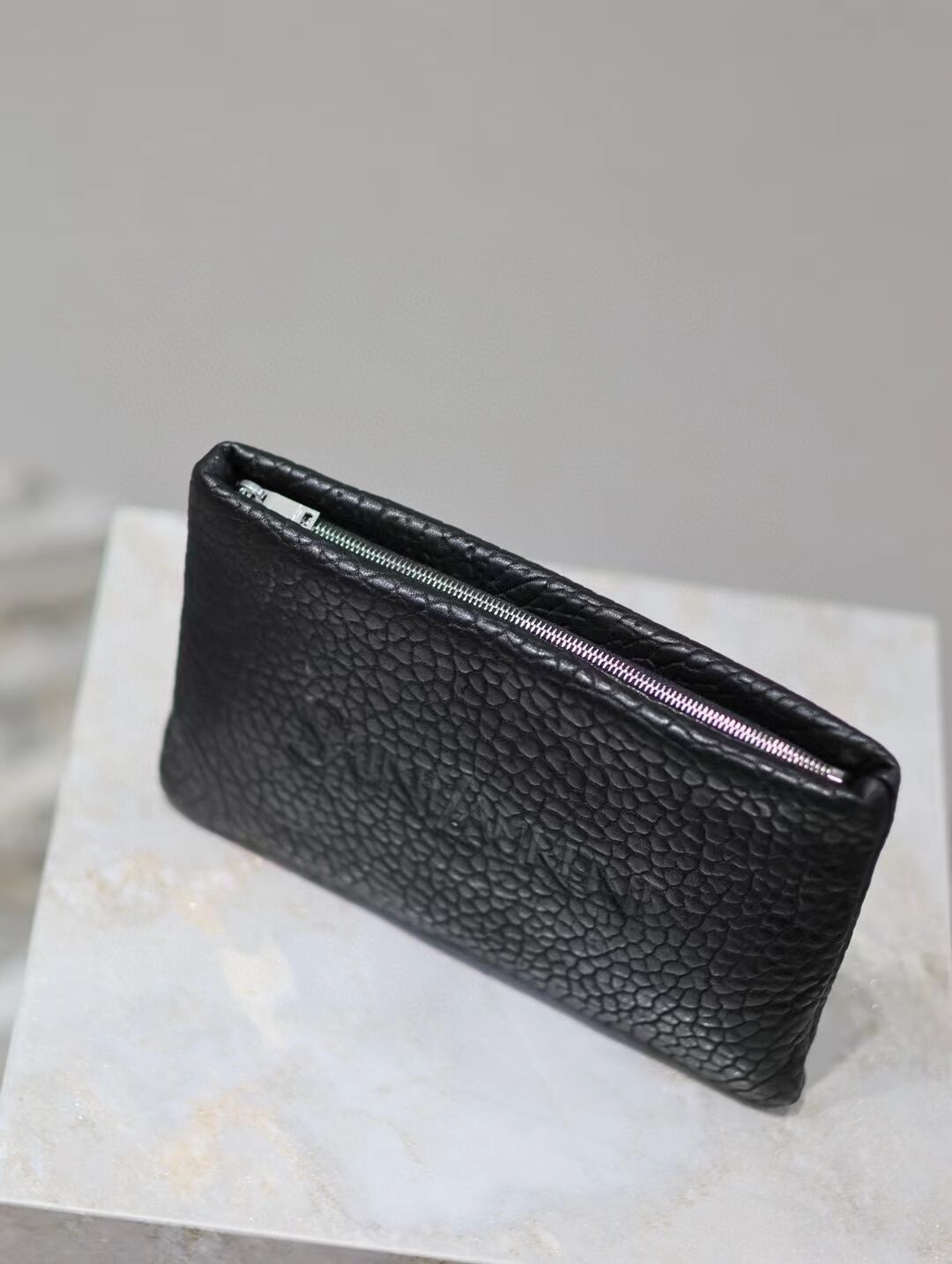 SAINT LAURENT CALYPSO SMALL POUCH IN LAMBSKIN 765025-1 black SAINT LAURENT CALYPSO SMALL POUCH IN LAMBSKIN 765025-1 black