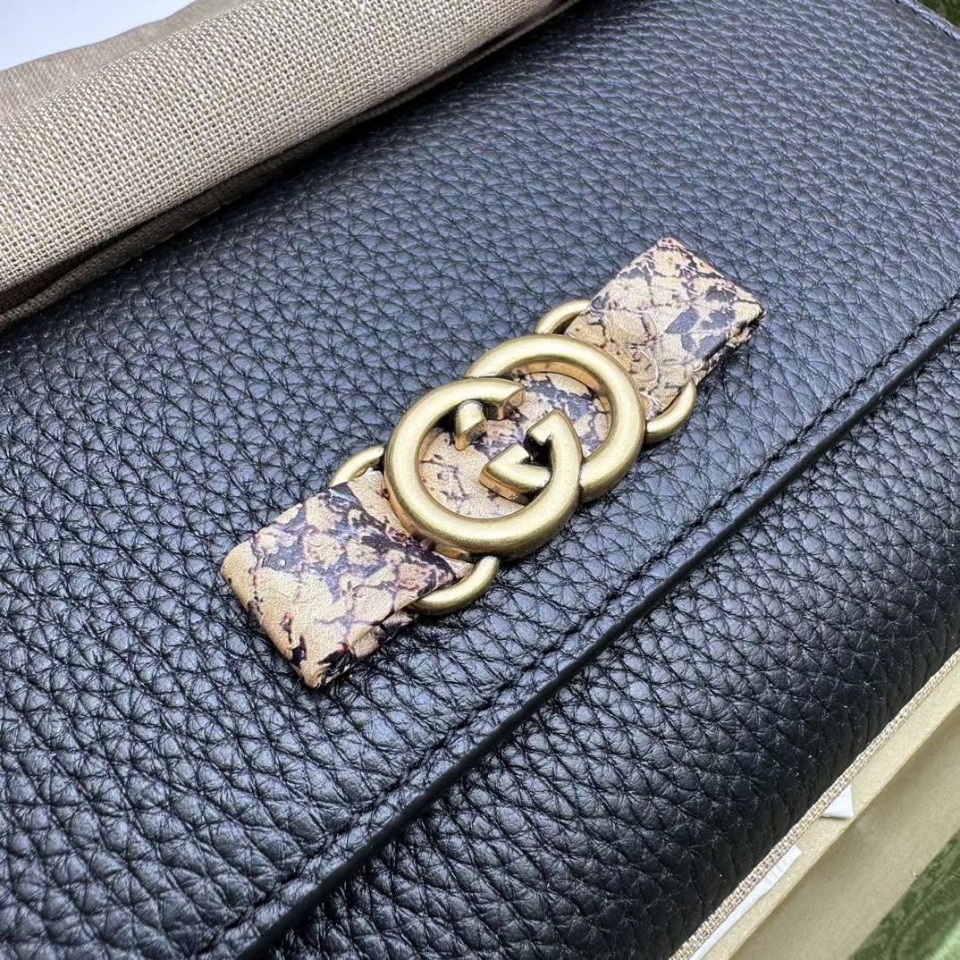 Gucci Ophidia leather wallet 750461 black Gucci Ophidia leather wallet 750461 black
